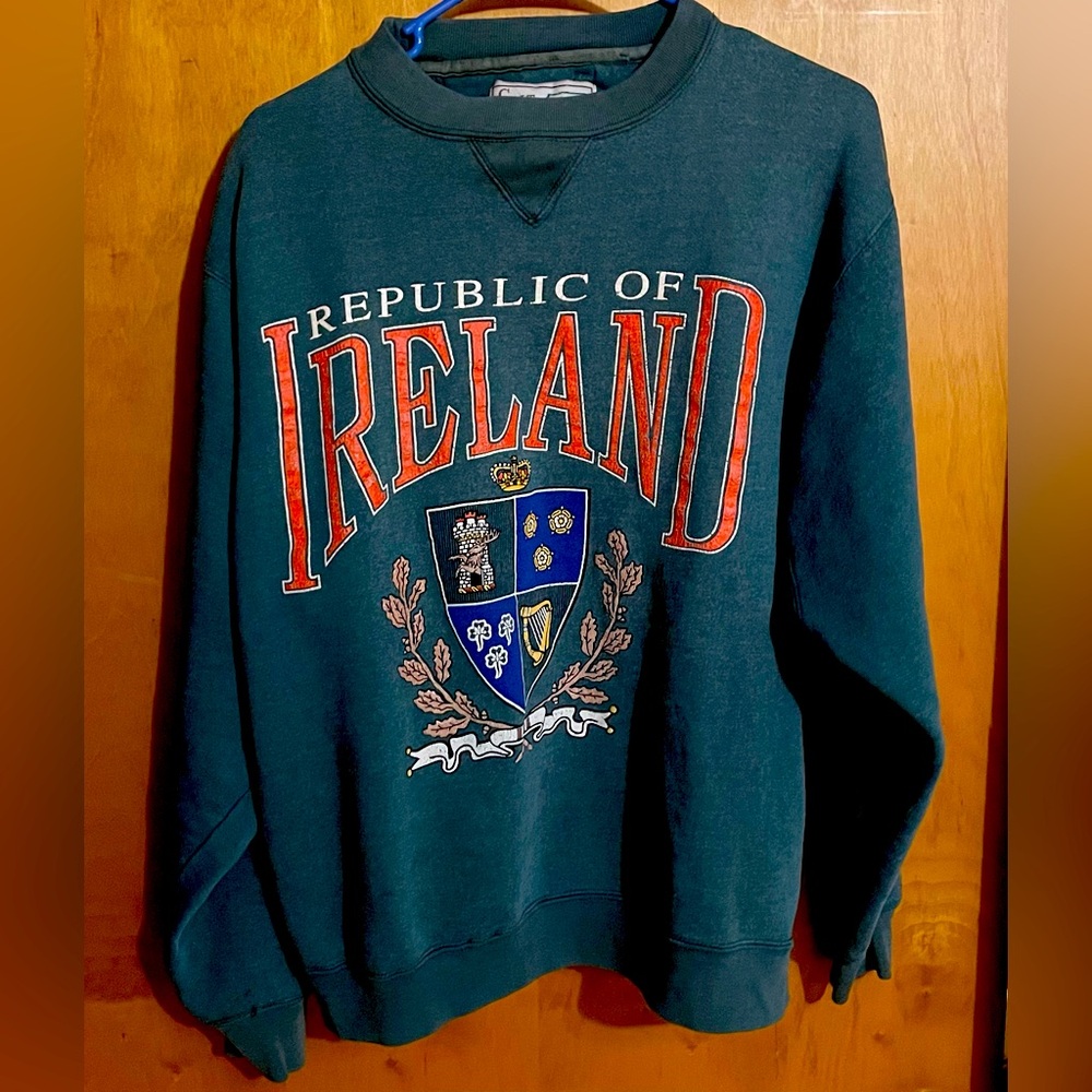 Large sweater, Republic of Ireland vintage